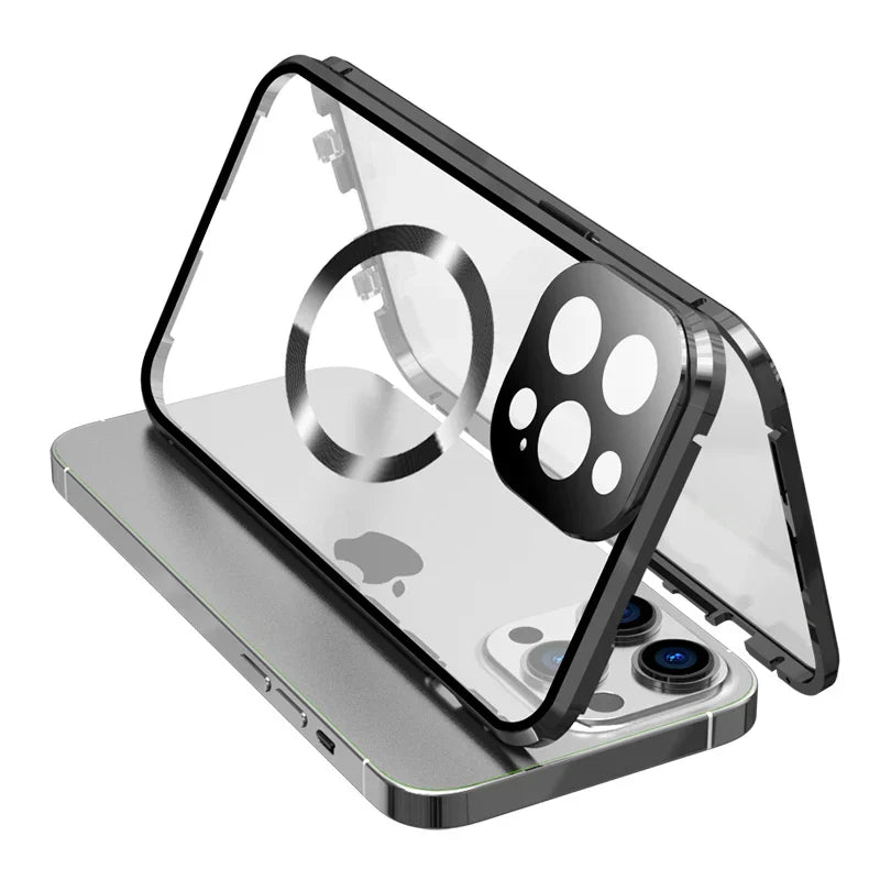 Lisslune | Full protection metal rim case for iPhone