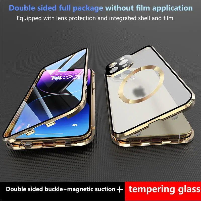 Lisslune | Full protection metal rim case for iPhone