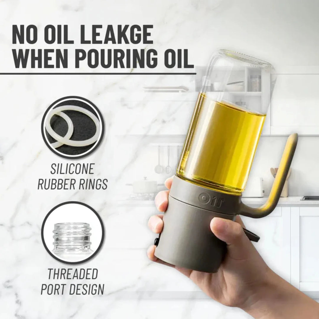 Lisslune | Oil Spray Bottle, Perfect for Controlling Your Oil - Healthier Cooking, Better Living