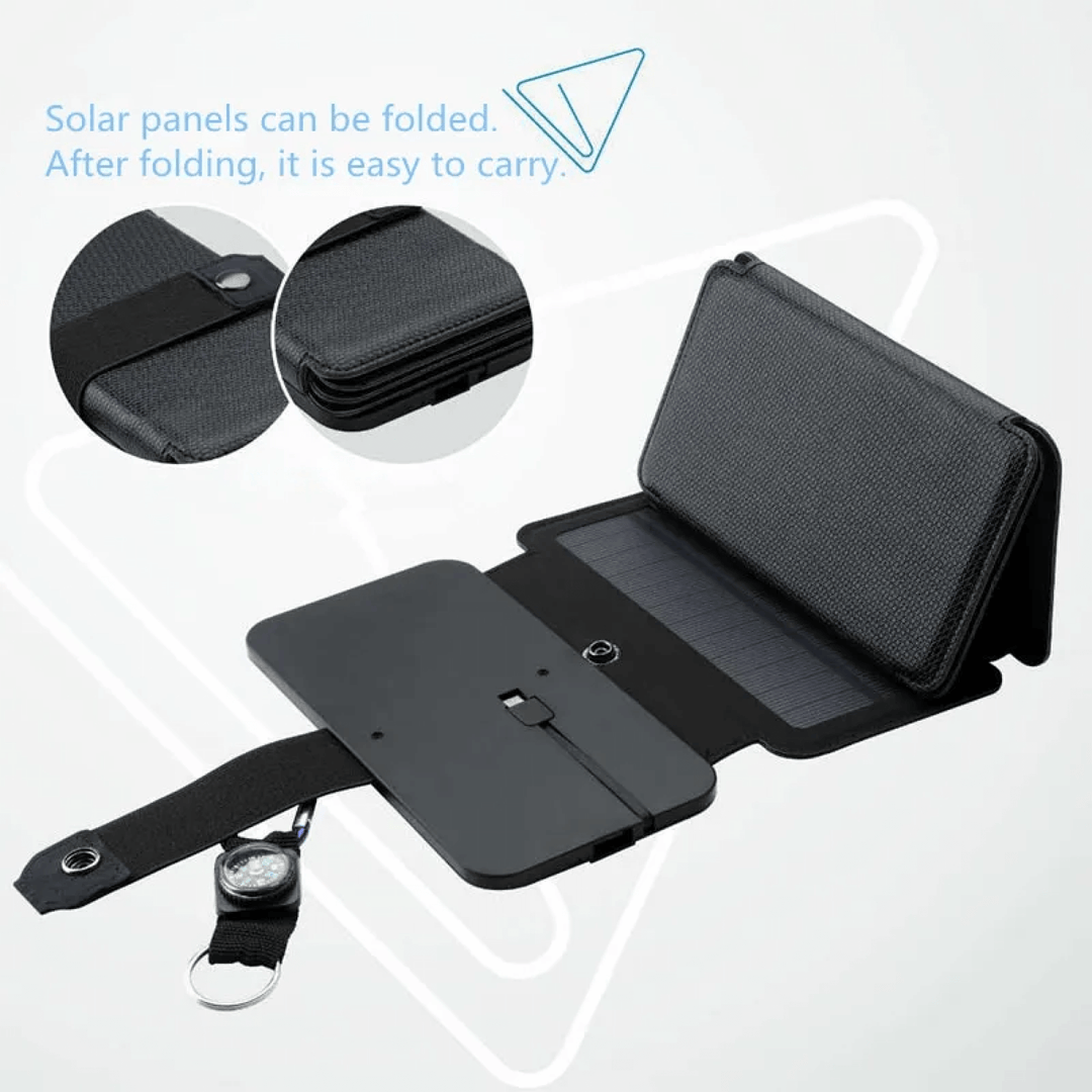 Lisslune | Top Rated Solar Power Charger Portable Battery Bank Charger  for Mobile Cell Phone Backup