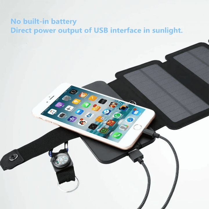Lisslune | Top Rated Solar Power Charger Portable Battery Bank Charger  for Mobile Cell Phone Backup