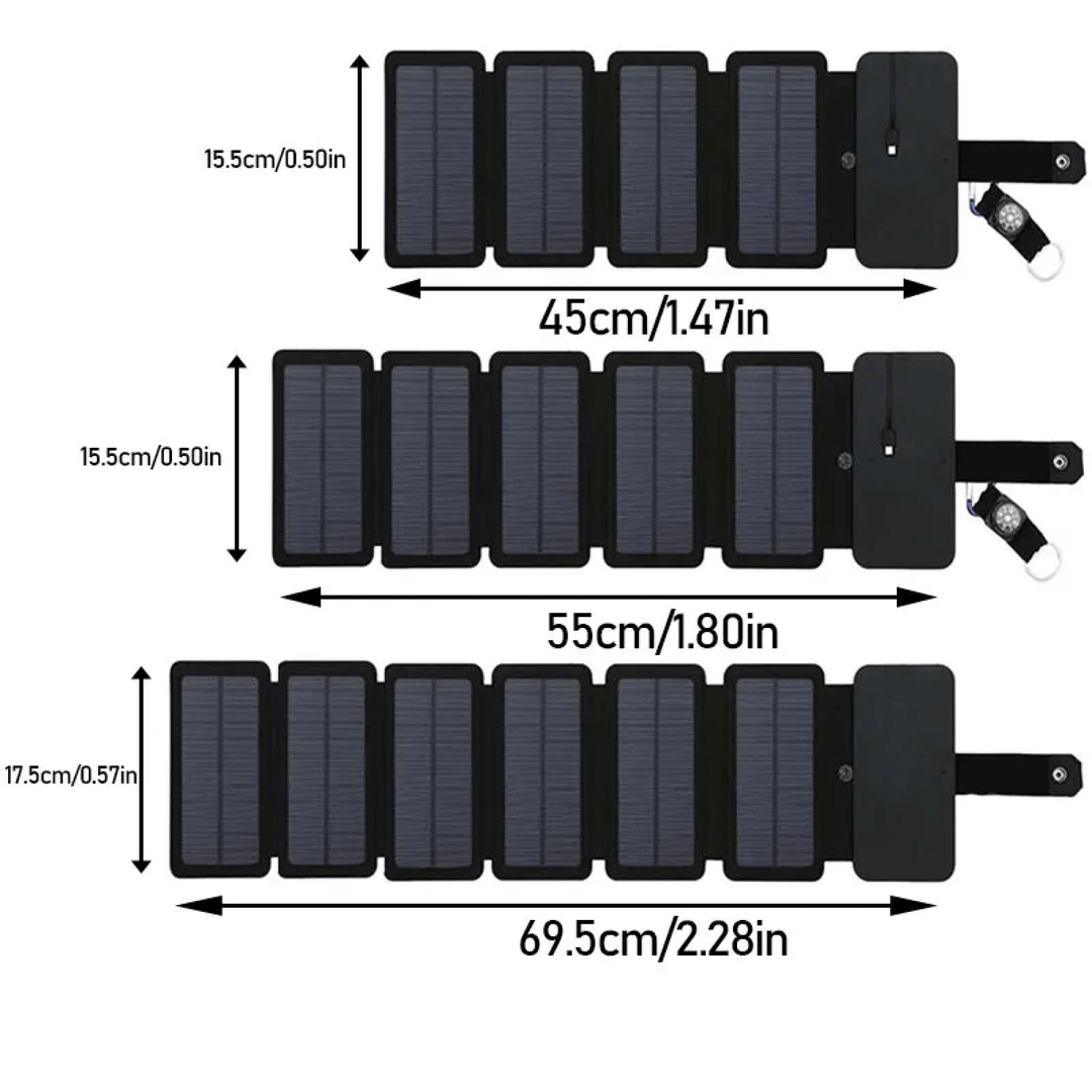Lisslune | Top Rated Solar Power Charger Portable Battery Bank Charger  for Mobile Cell Phone Backup