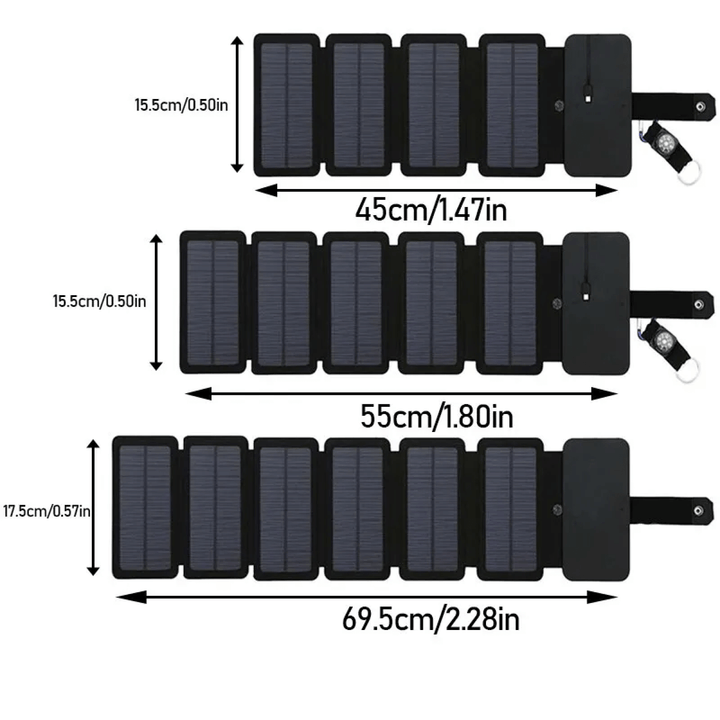 Lisslune | Top Rated Solar Power Charger Portable Battery Bank Charger  for Mobile Cell Phone Backup