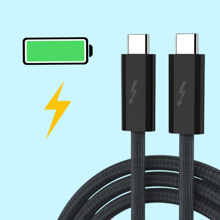Lisslune | Thunderbolt USB Type C Connector Cool Running Thunderbolt4 Cable