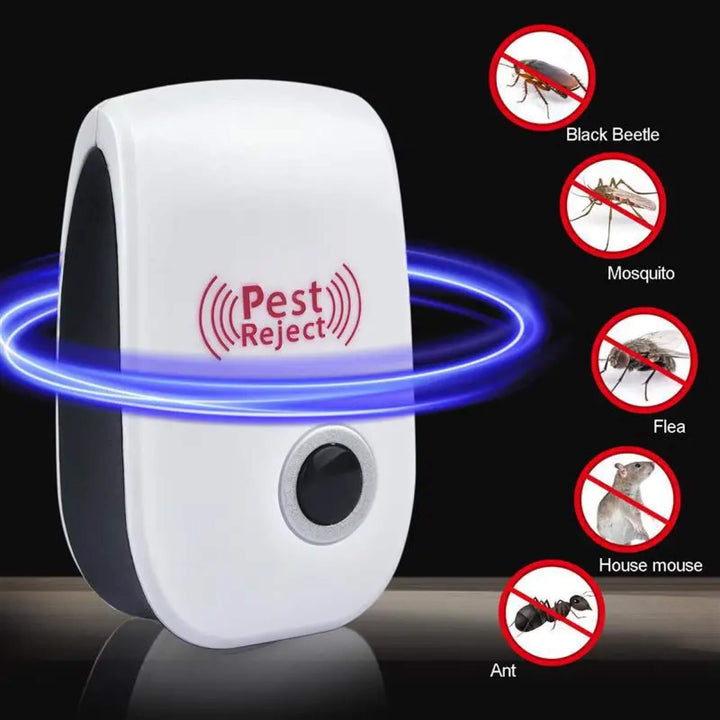 Lisslune | Mouse Mice Insect and Rodent Ultrasonic Sonar Sound Repellent Deterrent Noise Scarer Plug