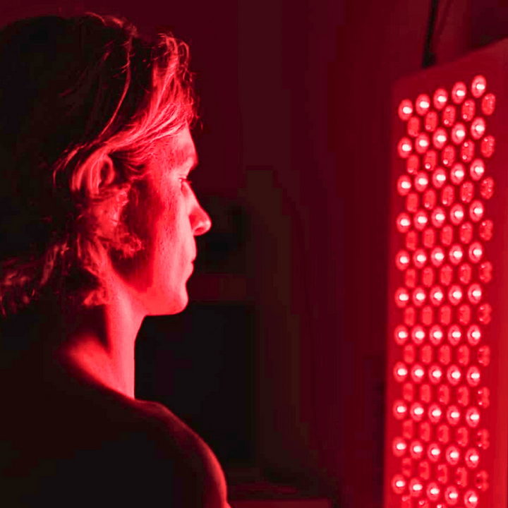 Lisslune | Infrared Red Light Photherapy Therapy Lamp Machine for Psoriasis and Rosacea