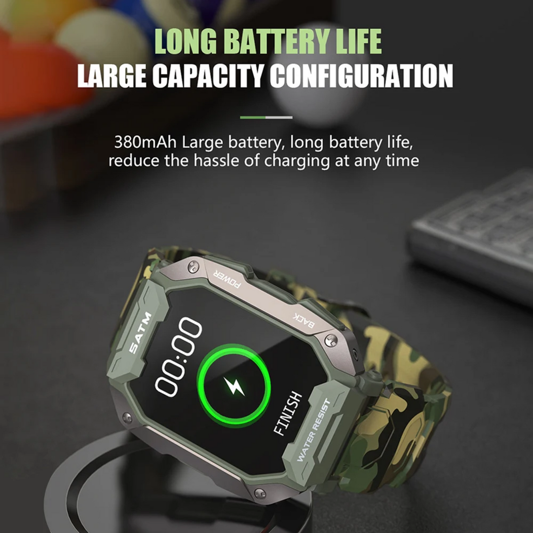 Lisslune | Top rated Military Army Tactical functions Long Life Battery Indestructible Rugged Smartwatch