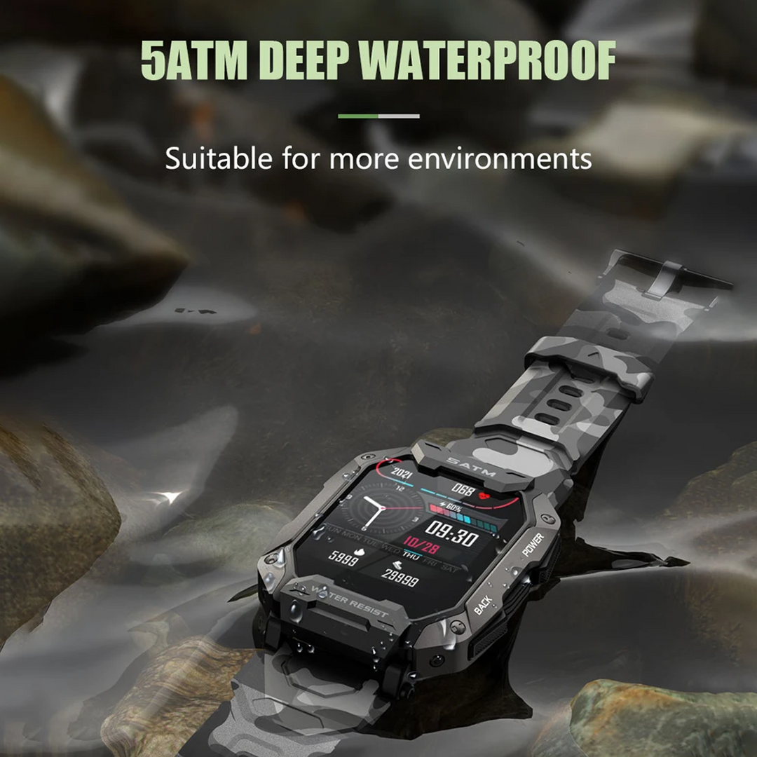 Lisslune | Top rated Military Army Tactical functions Long Life Battery Indestructible Rugged Smartwatch