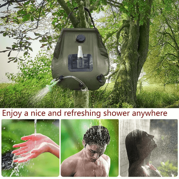 Lisslune | Portable Solar Shower Bag for Camping Van and Tents