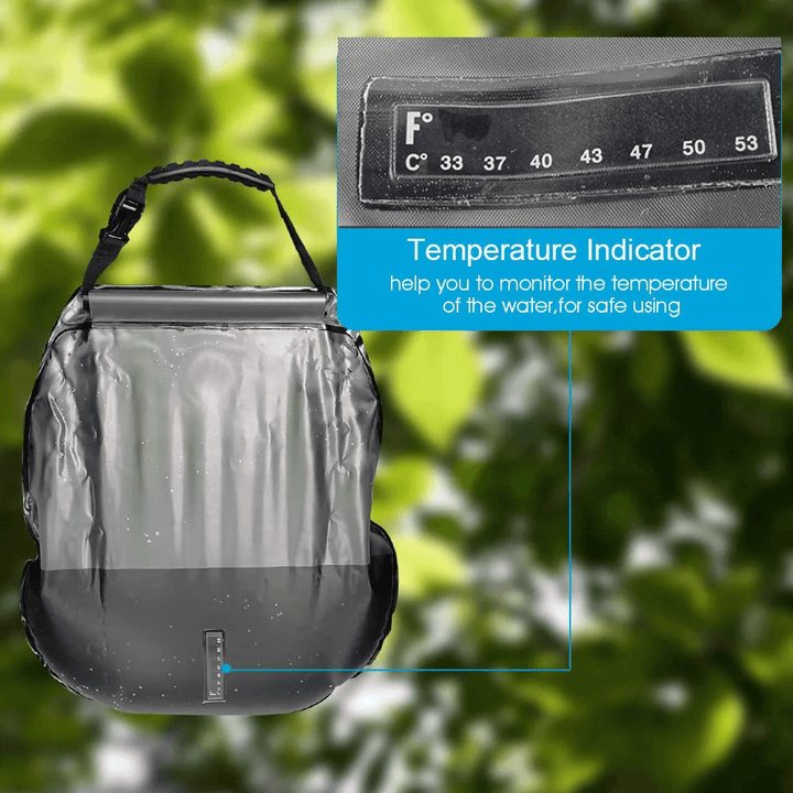 Lisslune | Portable Solar Shower Bag for Camping Van and Tents