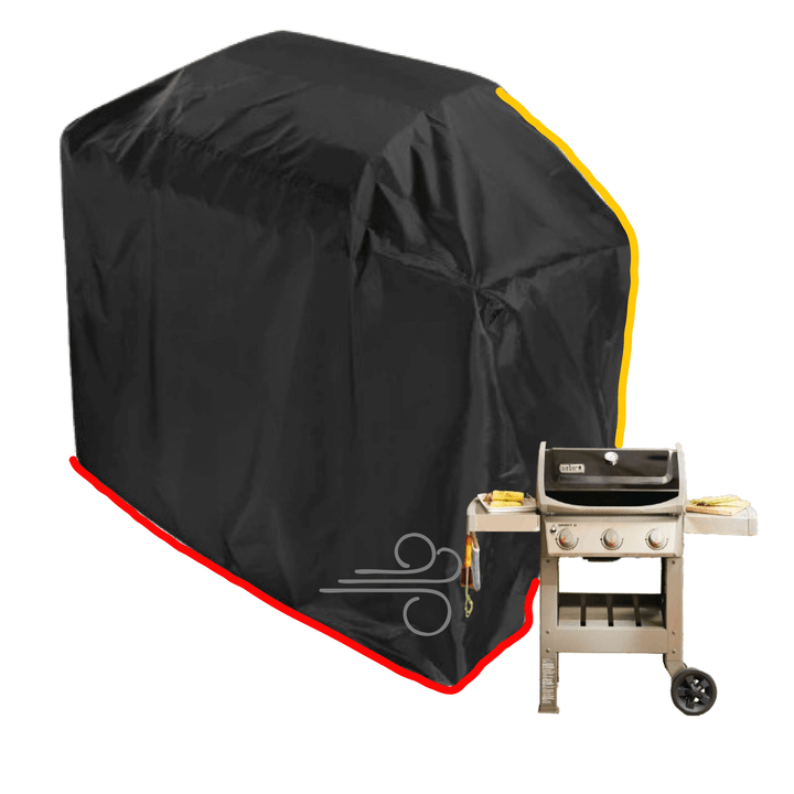 Lisslune | Weatherproof BBQ Grill Cover for Large and Small Grills
