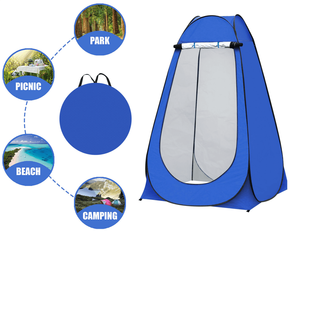Lisslune | Pop Up Portable Bathroom Toilet Tent Potty Restroom