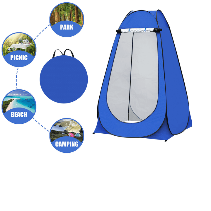 Lisslune | Pop Up Portable Bathroom Toilet Tent Potty Restroom