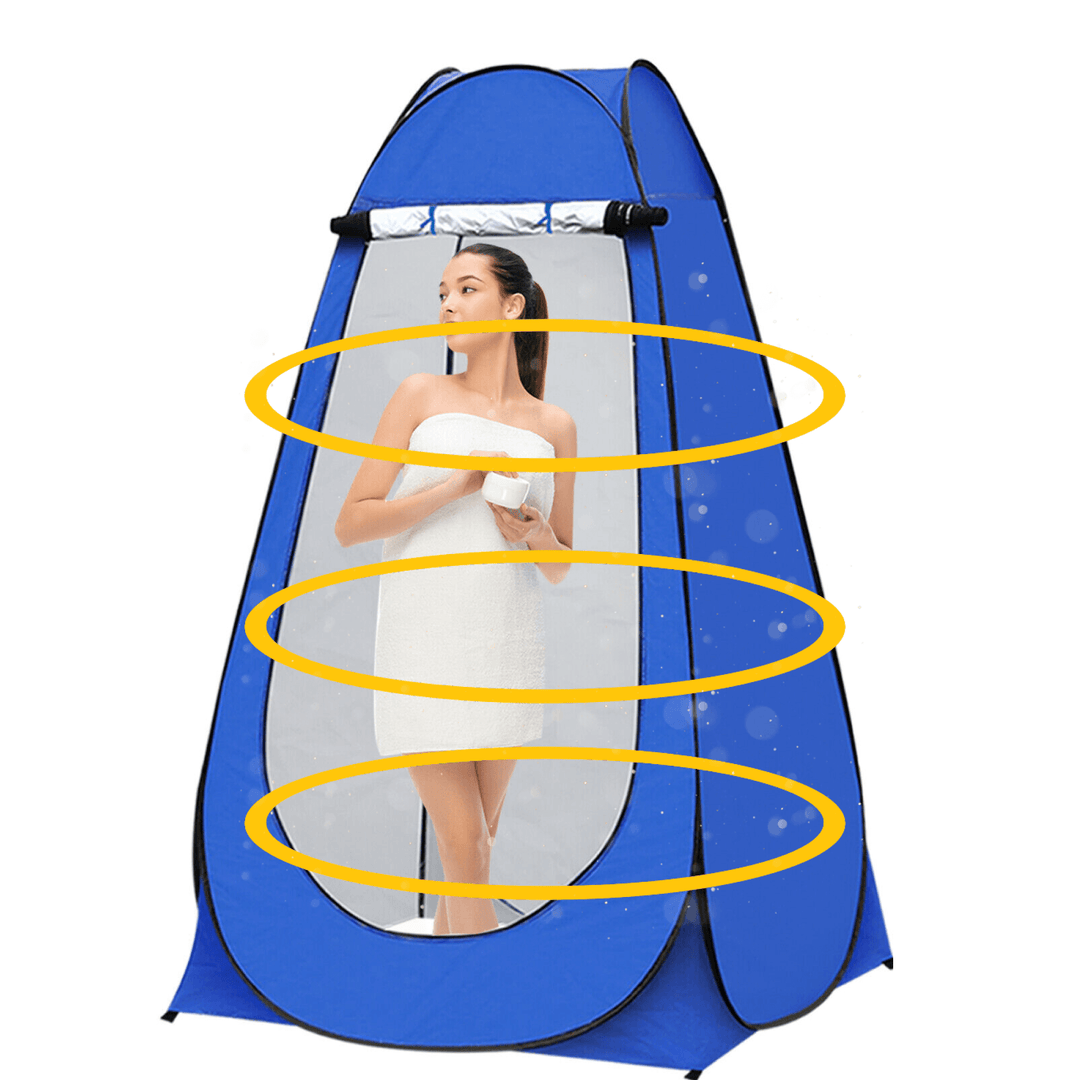 Lisslune | Pop Up Portable Bathroom Toilet Tent Potty Restroom