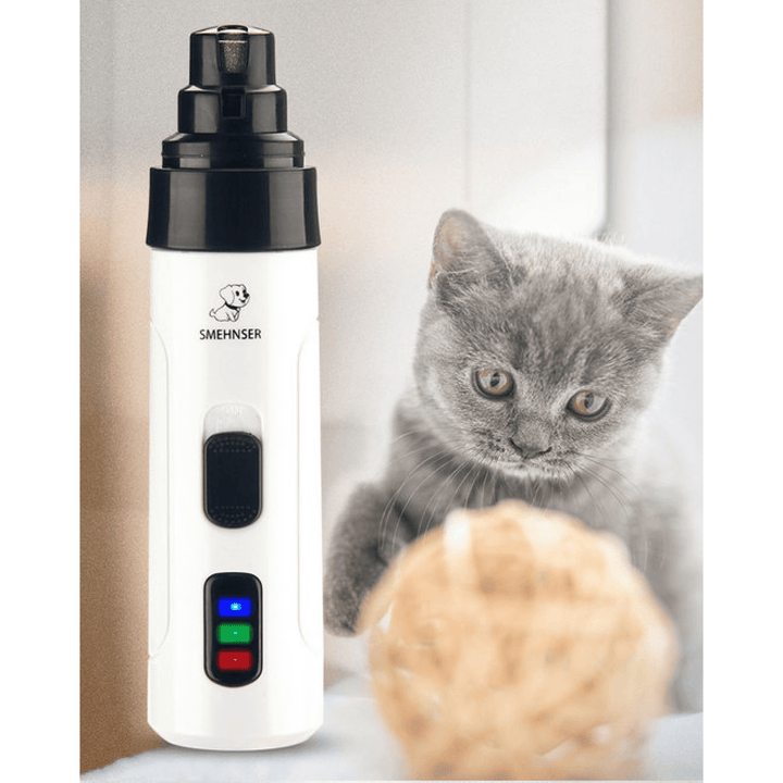Lisslune | Electric Dog Claw Nail Trimmer Grinder Clipper for Dogs and Cats