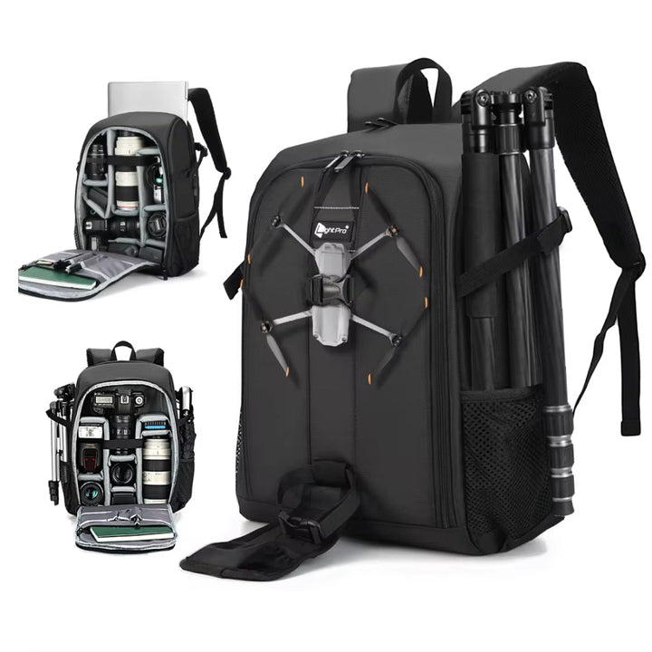 Lisslune | Professional Camera Bag Backpack - Waterproof, Spacious, and Ideal for DSLR Gear