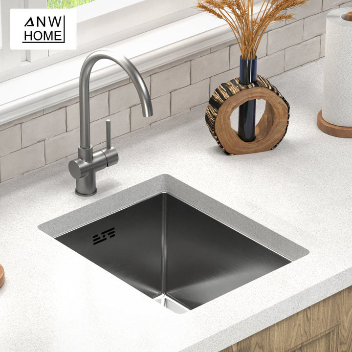 Lisslune | Stainless Steel Sink 37x45 Satin Inox