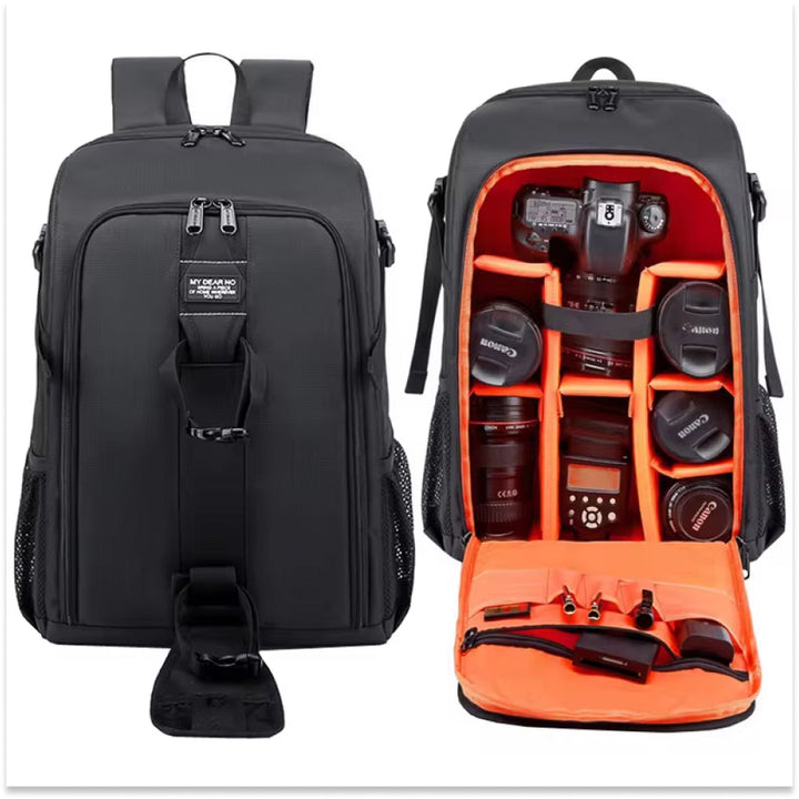 Lisslune | Professional Camera Bag Backpack - Waterproof, Spacious, and Ideal for DSLR Gear