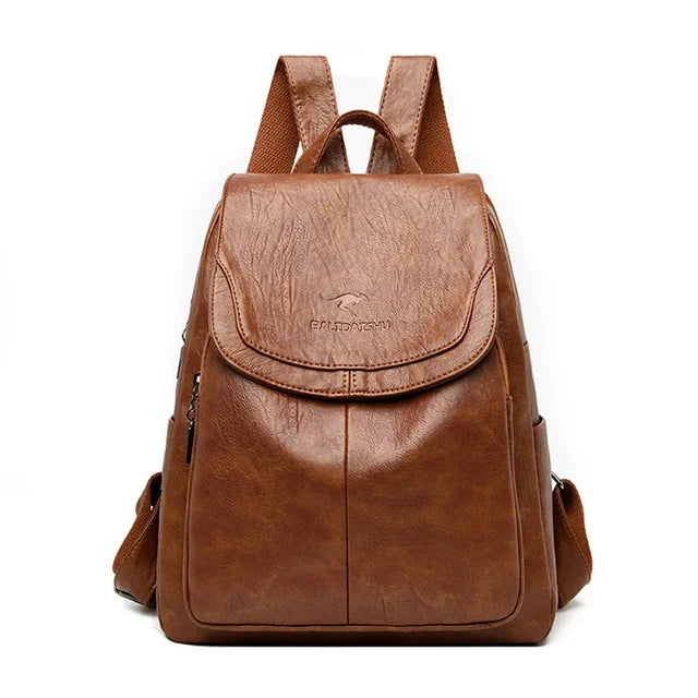 Lisslune | Leather Backpack for Women