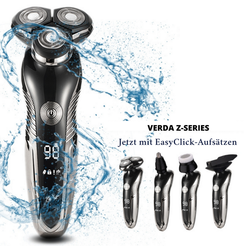 Lisslune | Gladscheer Z-Shaver – Waterproof, Rechargeable & Skin-Friendly for Wet and Dry Shaving