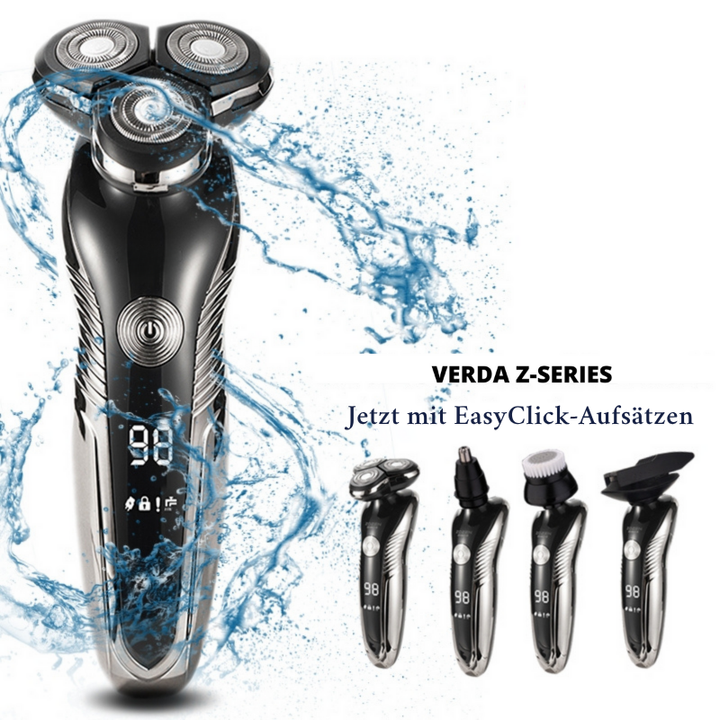 Lisslune | Gladscheer Z-Shaver – Waterproof, Rechargeable & Skin-Friendly for Wet and Dry Shaving