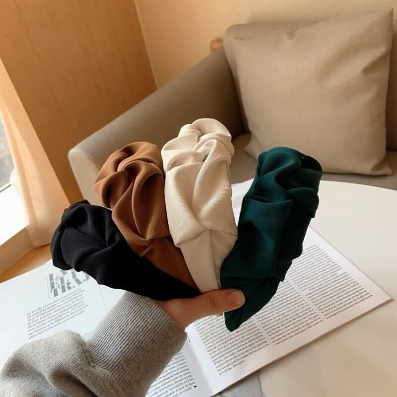 Lisslune | Freya Wide Headband for Women – Soft, Stylish, 10 Colors