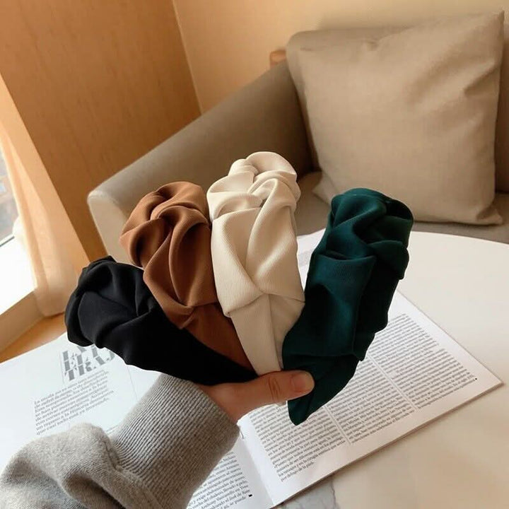 Lisslune | Freya Wide Headband for Women – Soft, Stylish, 10 Colors