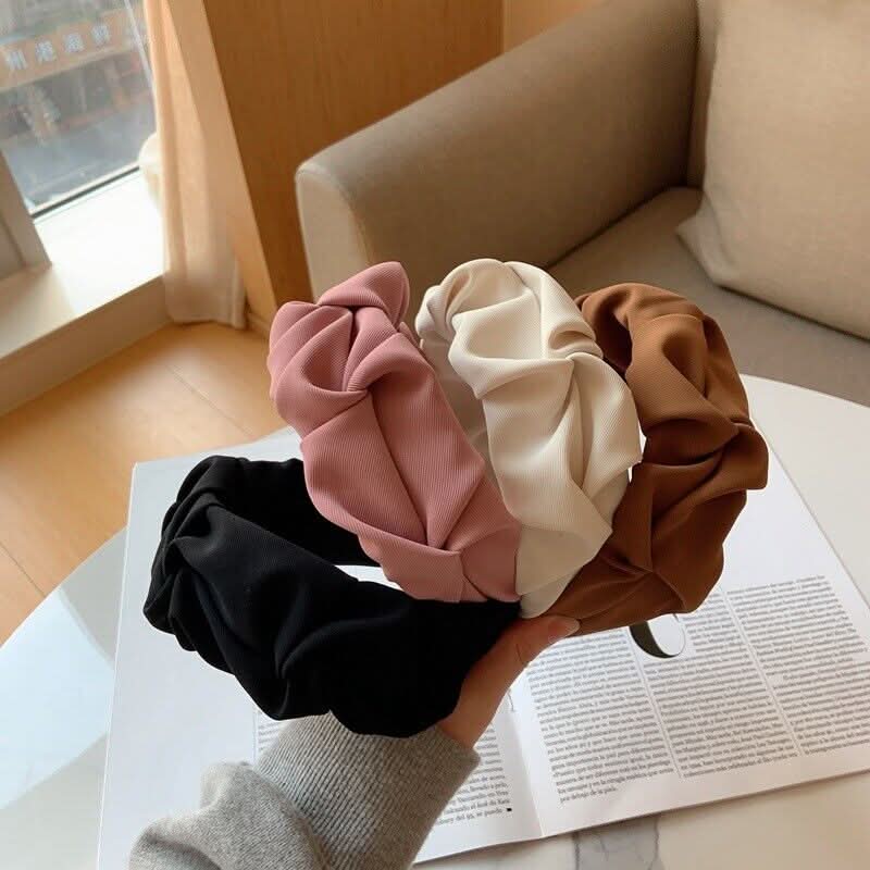 Lisslune | Freya Wide Headband for Women – Soft, Stylish, 10 Colors