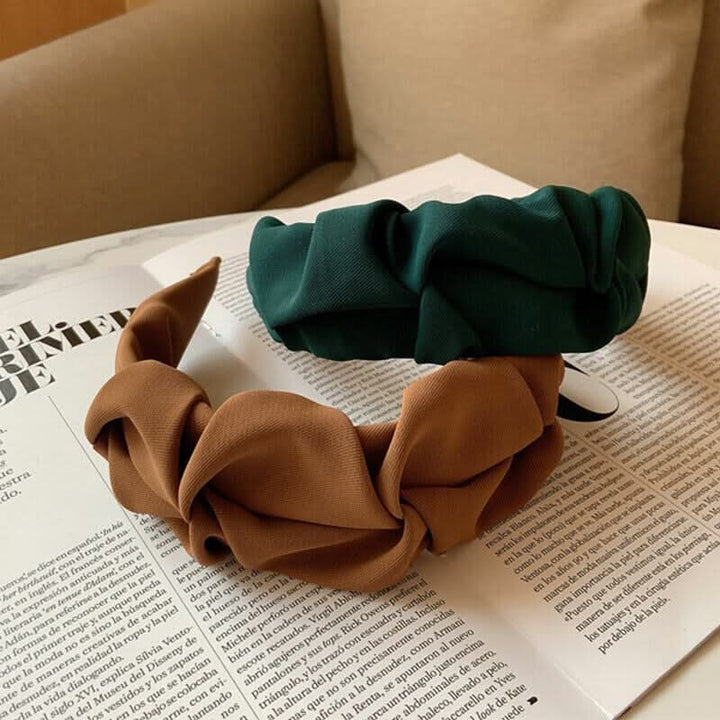 Lisslune | Freya Wide Headband for Women – Soft, Stylish, 10 Colors
