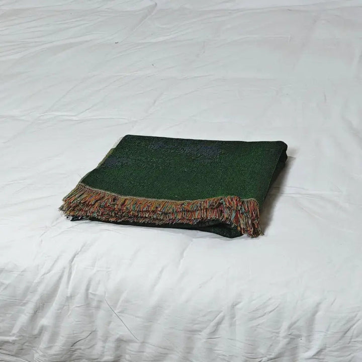 Lisslune | Frida Sheep Woven Throw Blanket
