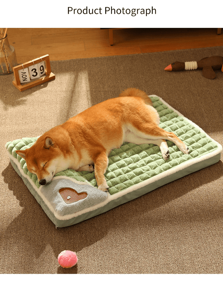 Lisslune | LUXEPLUSH – Fluffy Premium Dog Bed for Small & Medium Dogs