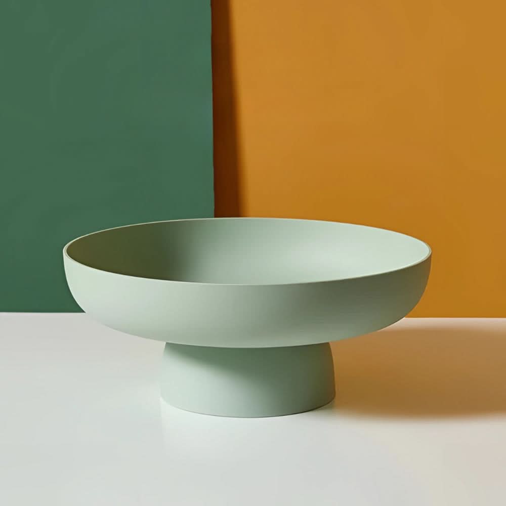 Lisslune | Fruity Elegance Retro Fruit Bowl – Leaf-Shaped Plastic Tray