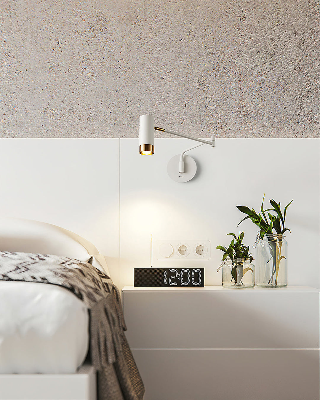 Lisslune | FlexiLume – Adjustable Arm Wall Light for Versatile Illumination