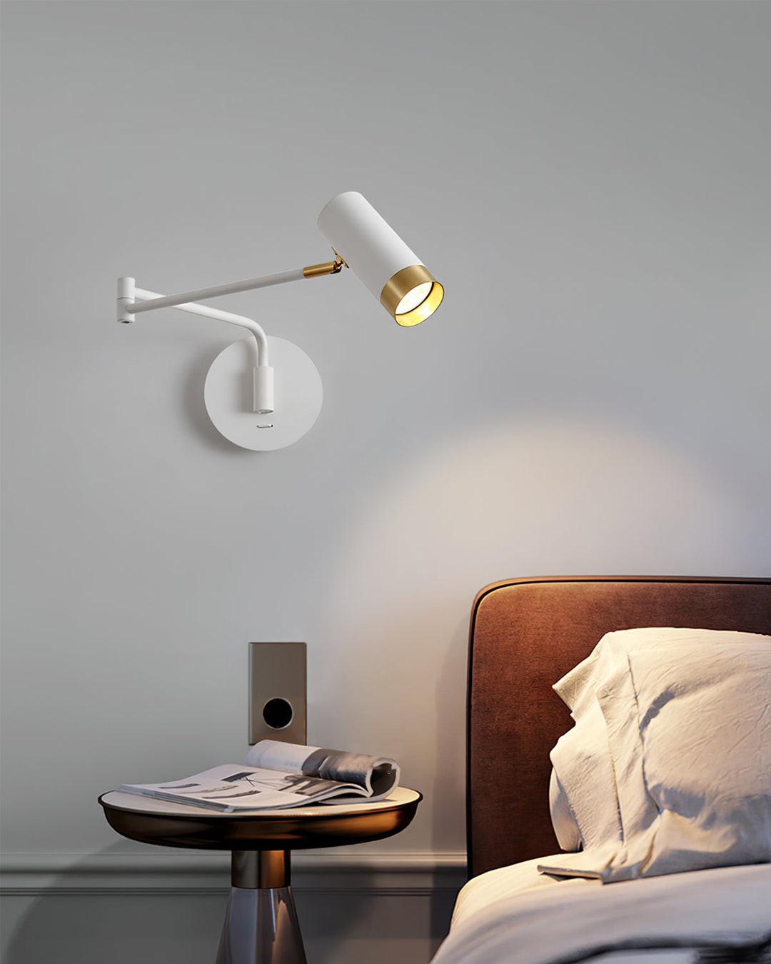 Lisslune | FlexiLume – Adjustable Arm Wall Light for Versatile Illumination