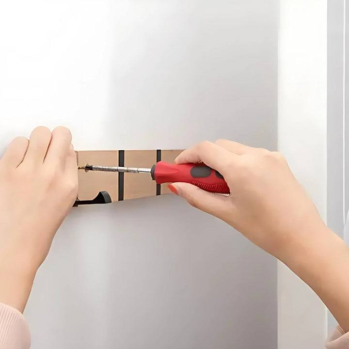 Lisslune | Functional Flip Wooden Wall Hook Rack