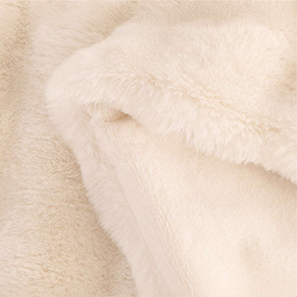 Lisslune | Premium Bubble Double Layer Thick Synthetic Rabbit Fur Blanket