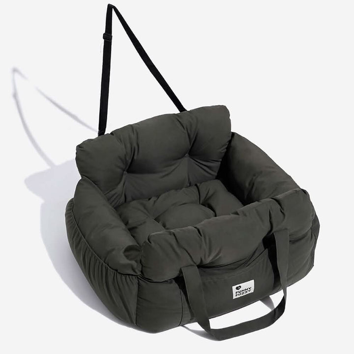 Lisslune | PETCOMFORT - Dog Car Seat Bed for On-the-Go