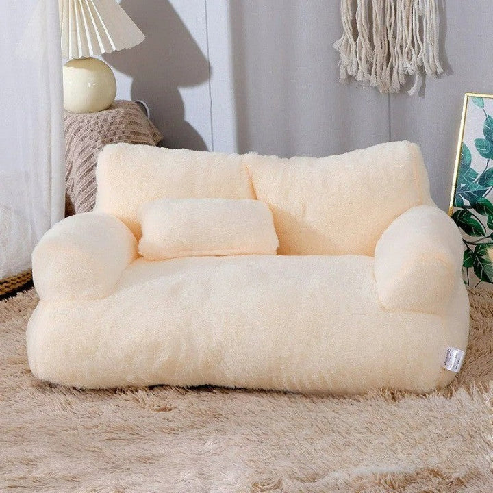 Lisslune | FuzzyBuddy - Four Seasons large plush pet sofa for ultimate comfort
