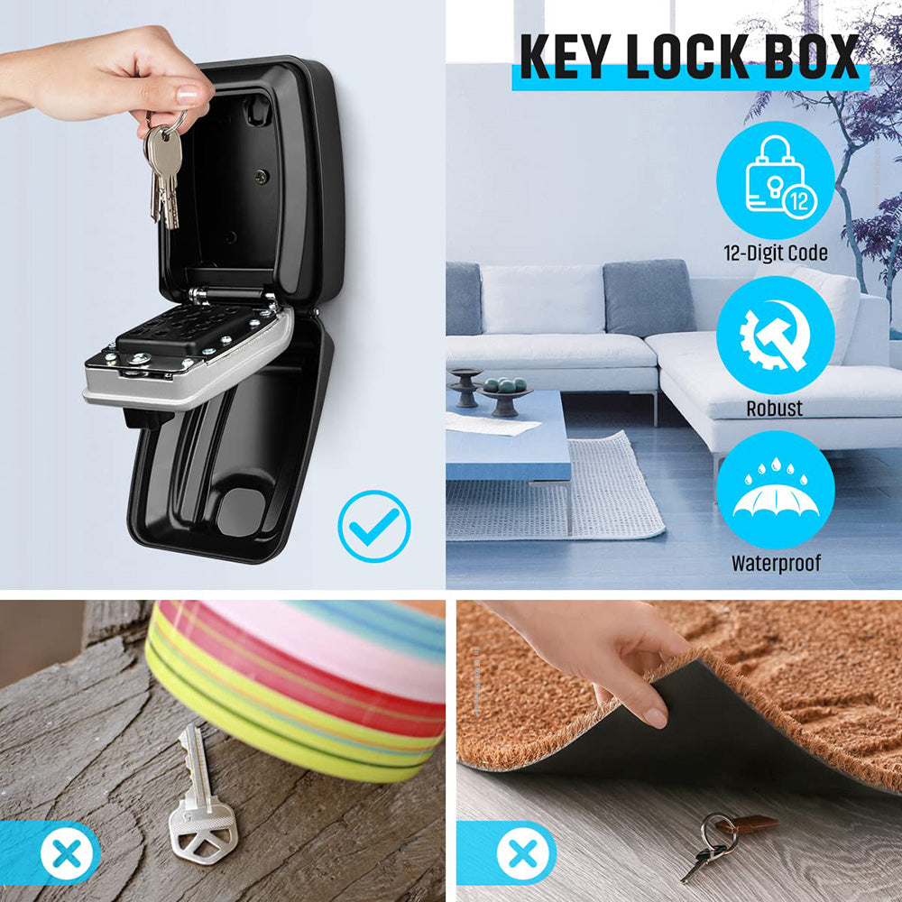 Lisslune | Outdoor key safe key box