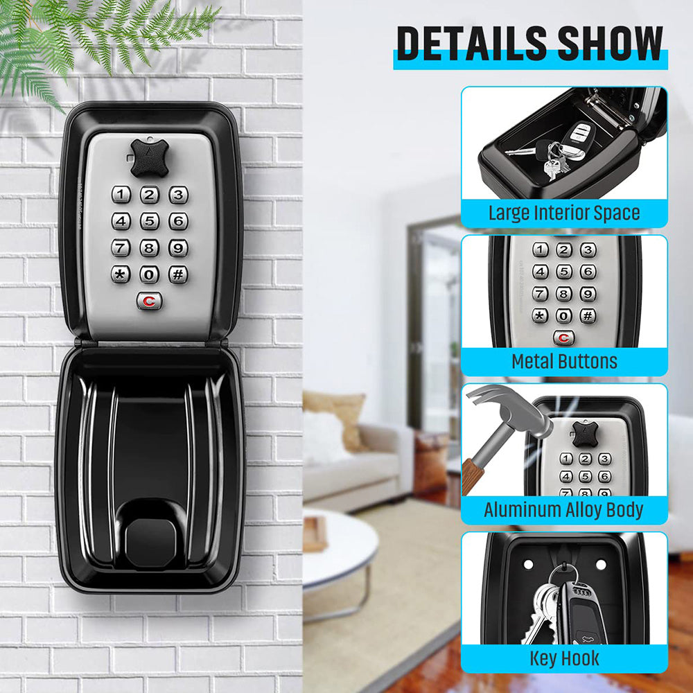 Lisslune | Outdoor key safe key box