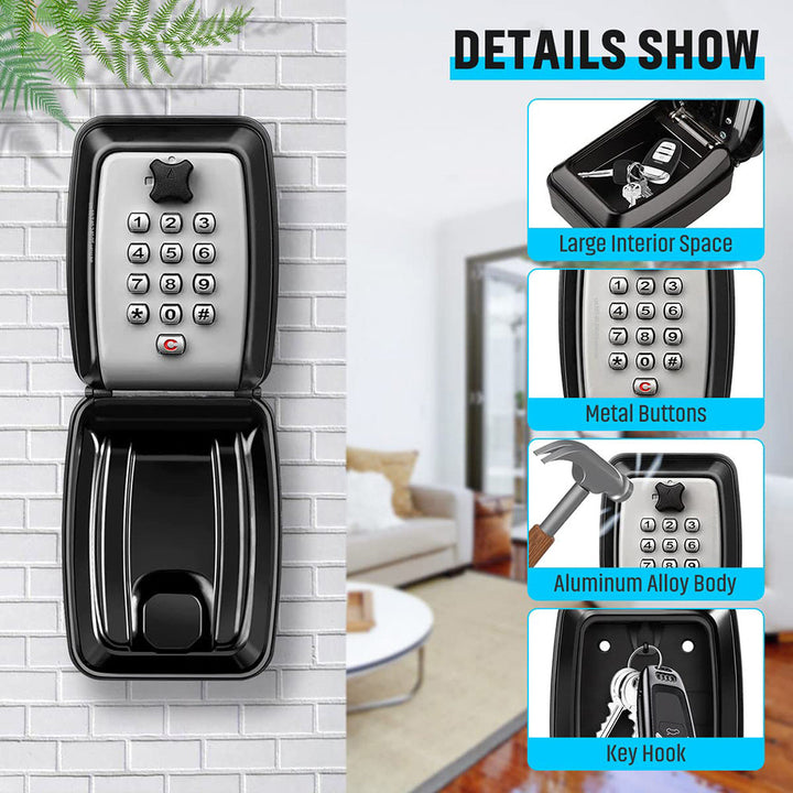 Lisslune | Outdoor key safe key box