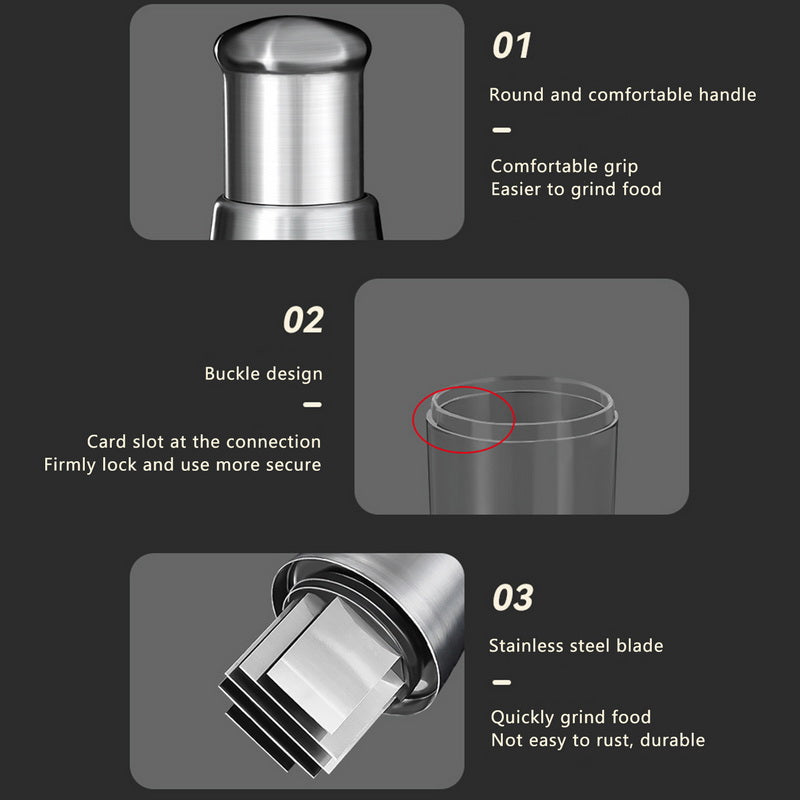 Lisslune | Handheld Manual Food Chopper Slicer
