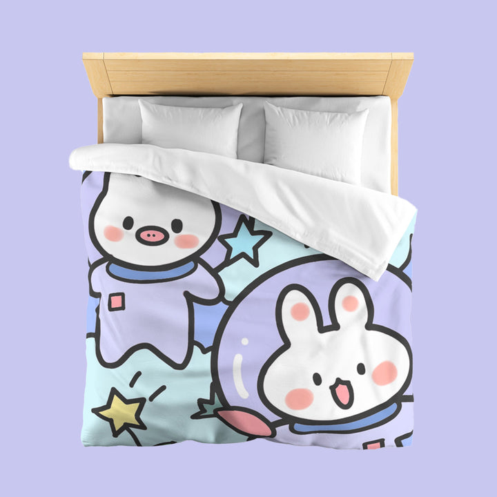Lisslune | Planet Galaxy Bedding Set