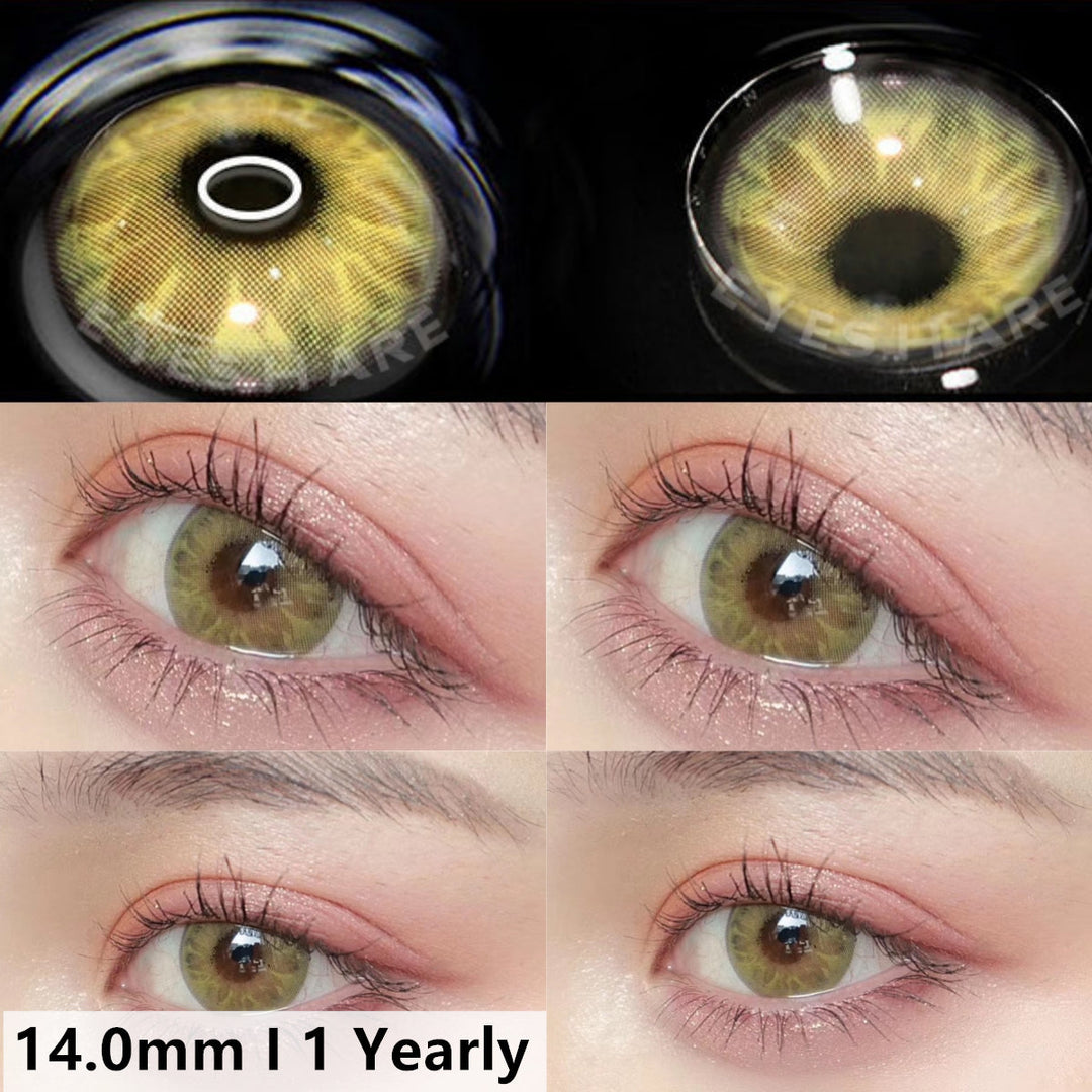 Rynx GEM Brown Color Contact Lenses 14.0mm