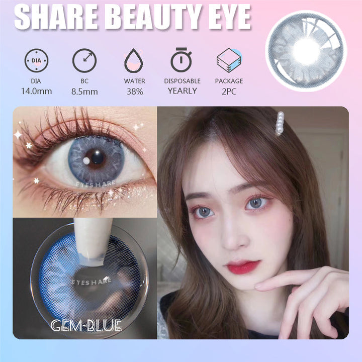 Rynx Gem Blue 14.0mm 1 Pair | 1 Year
