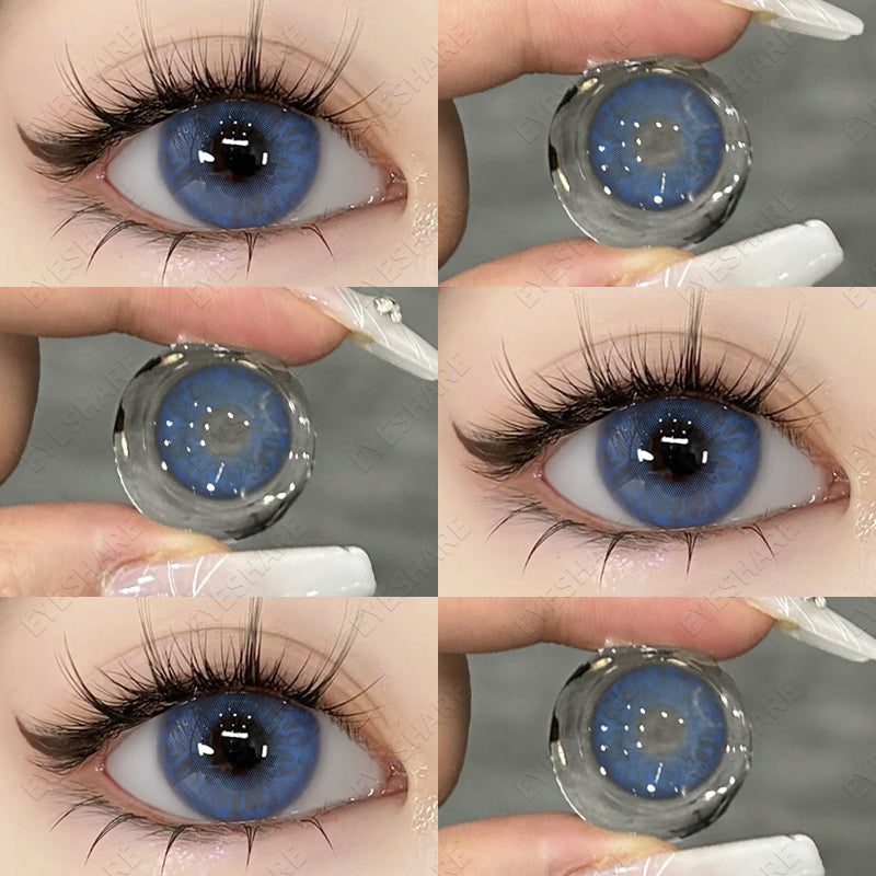 Rynx Gem Brilliant-Blue 14.0mm 1 Pair | 1 Year