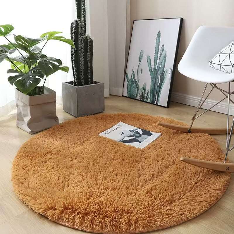 Lisslune | Cozy soft round rug