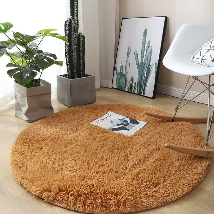 Lisslune | Cozy soft round rug