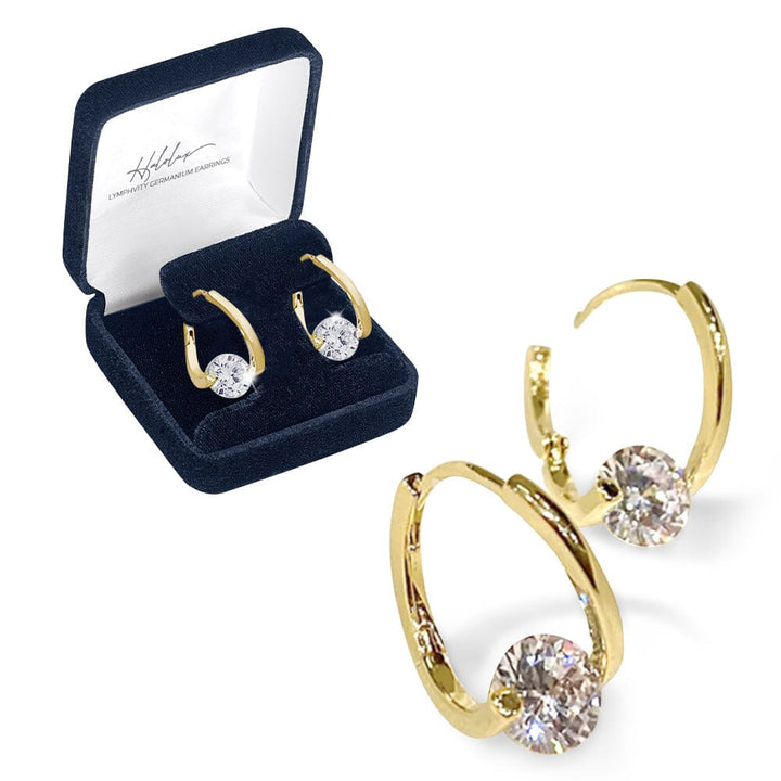 Lisslune | Halolux - Lymphvity Germanium Earrings