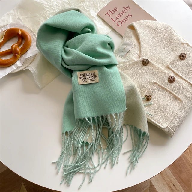Lisslune | Meriva Soft Warm Wool Scarf for Men and Women